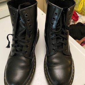 Doc Martens 1460 Womens Black Lace up Boots